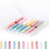 12 Retractable Washable Crayons + Pencil Case