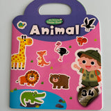 Reusable Sticker Book - Animal