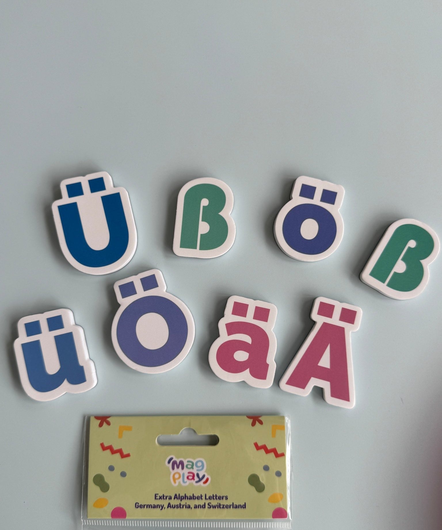 Alphabet Letters - Germany, Austria, Switzerland - MagPlay