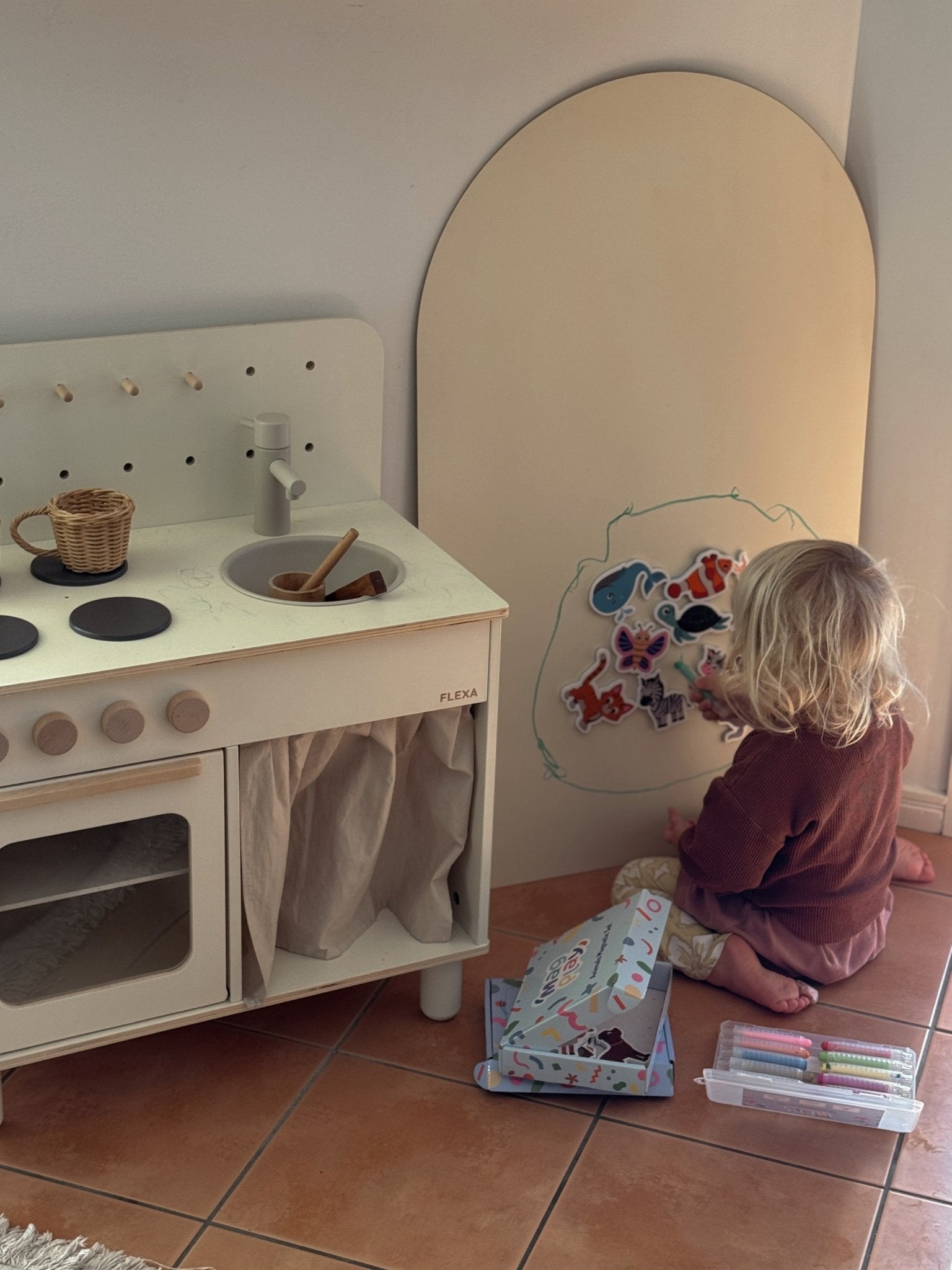 BUNDLE: MagPlay Magnetic Wall Decal 1.0 + MDF Board - MagPlay