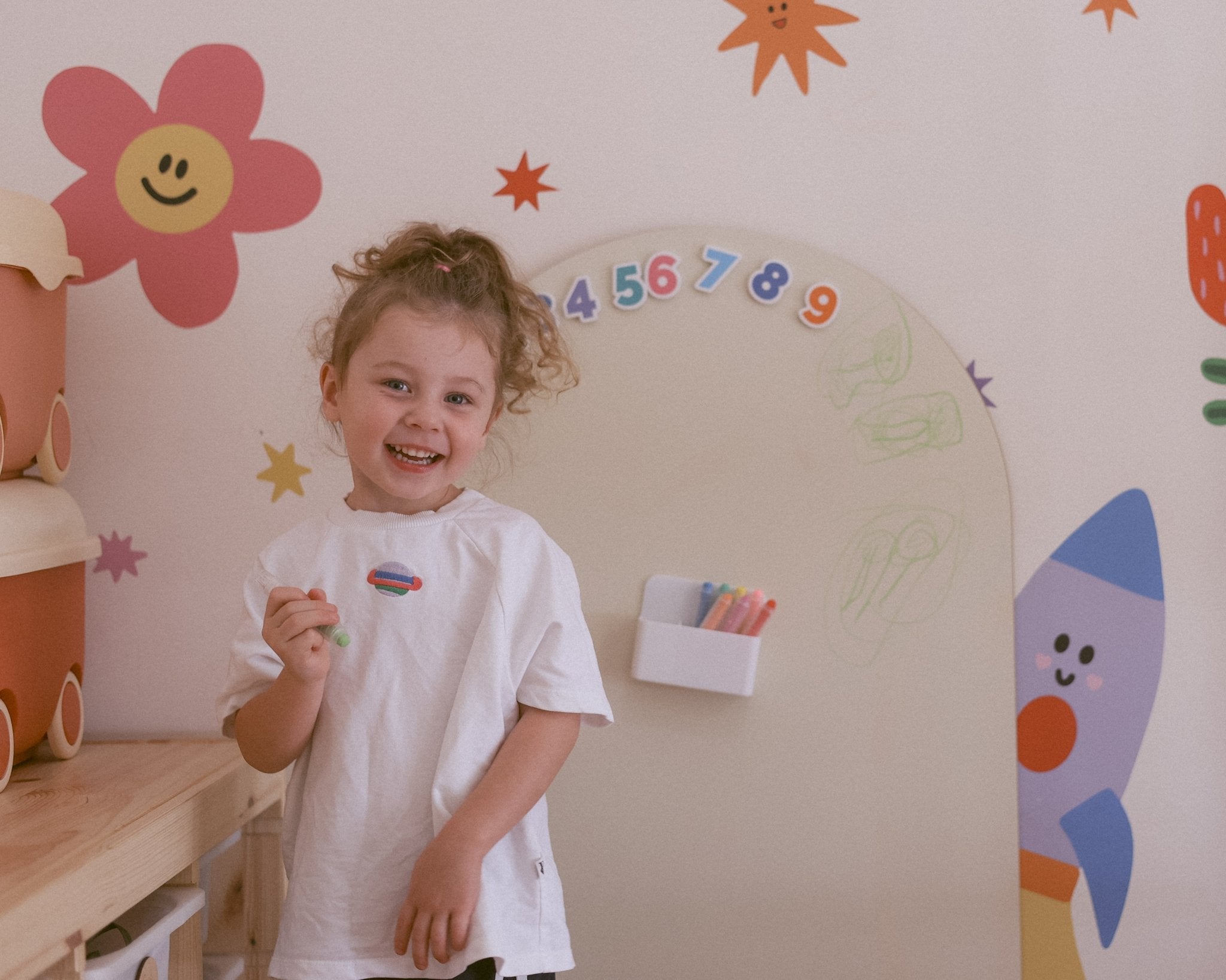 BUNDLE: MagPlay Magnetic Wall Decal + MDF Board - MagPlay