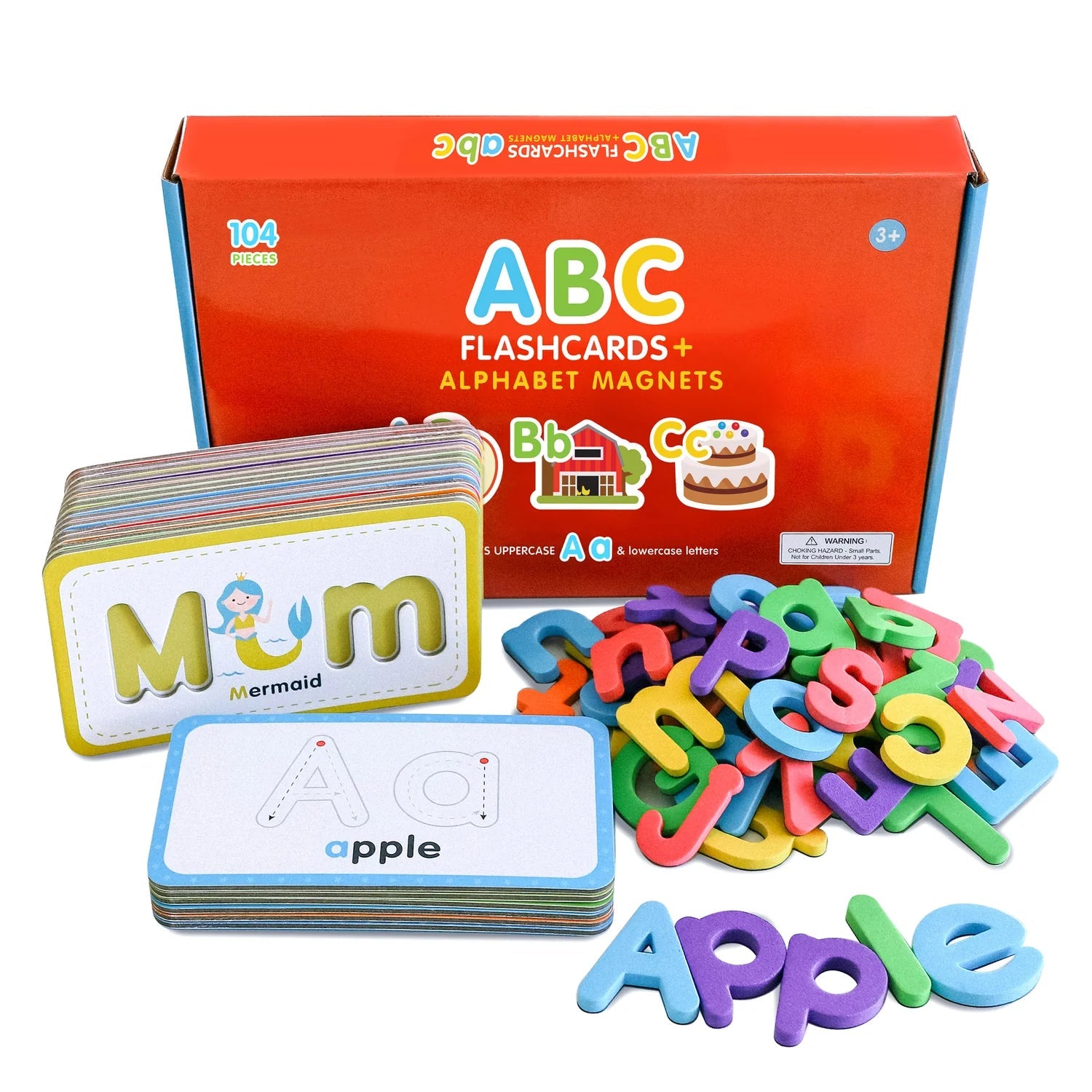 Curious Columbus - Flash Cards + Alphabet letters - MagPlay