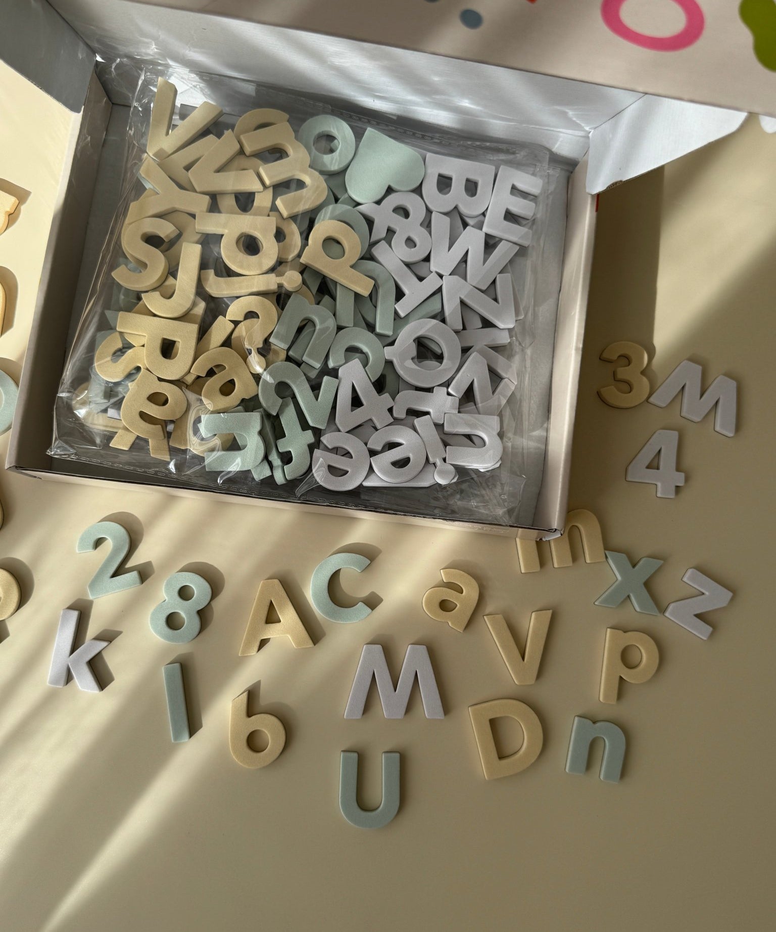 MagPlay Alphabet, Numbers &amp; Symbols Foam Magnetic Set: - MagPlay