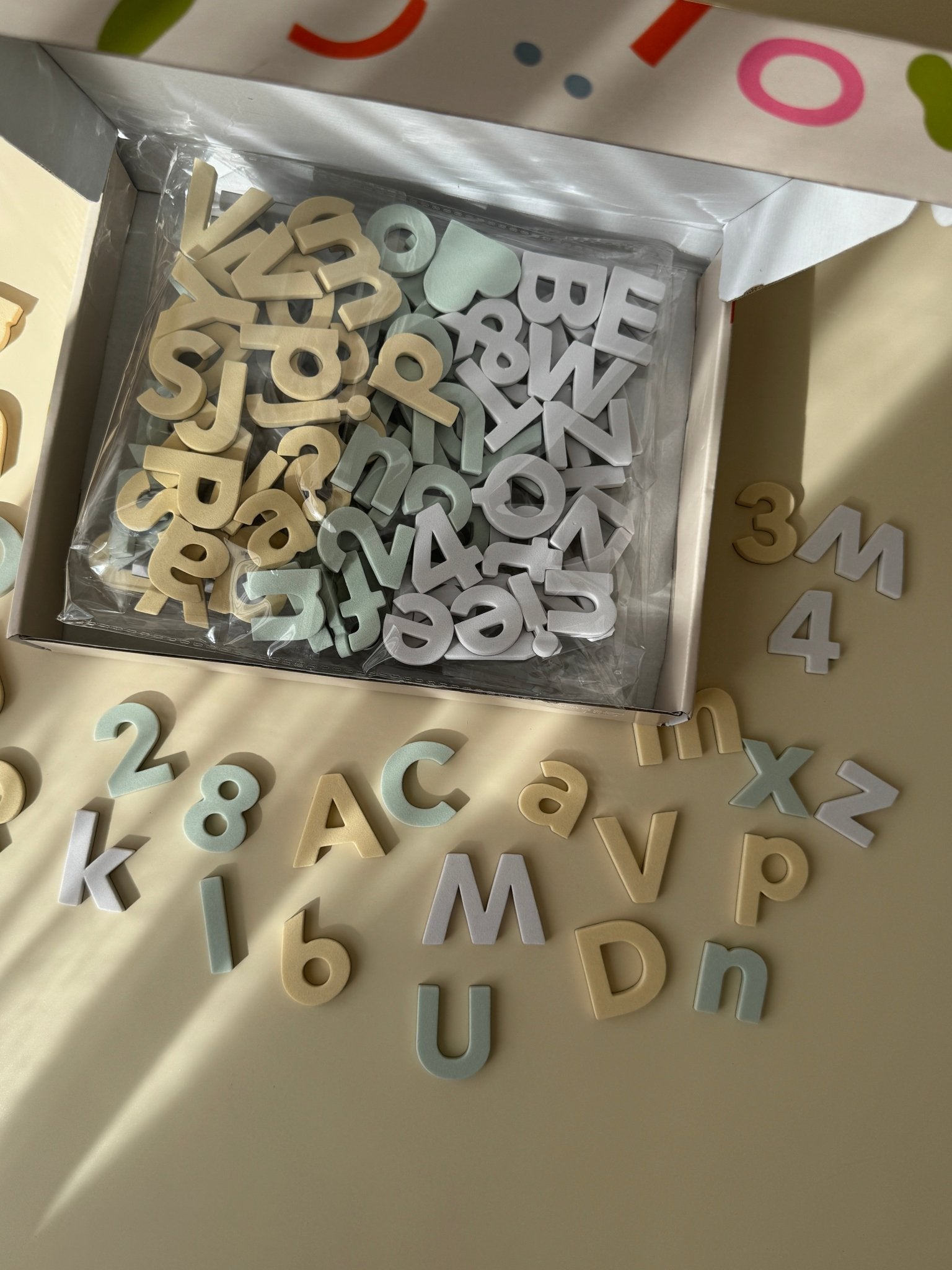 MagPlay Alphabet, Numbers &amp; Symbols Foam Magnetic Set: - MagPlay