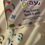 MagPlay Alphabet, Numbers &amp; Symbols Foam Magnetic Set: - MagPlay
