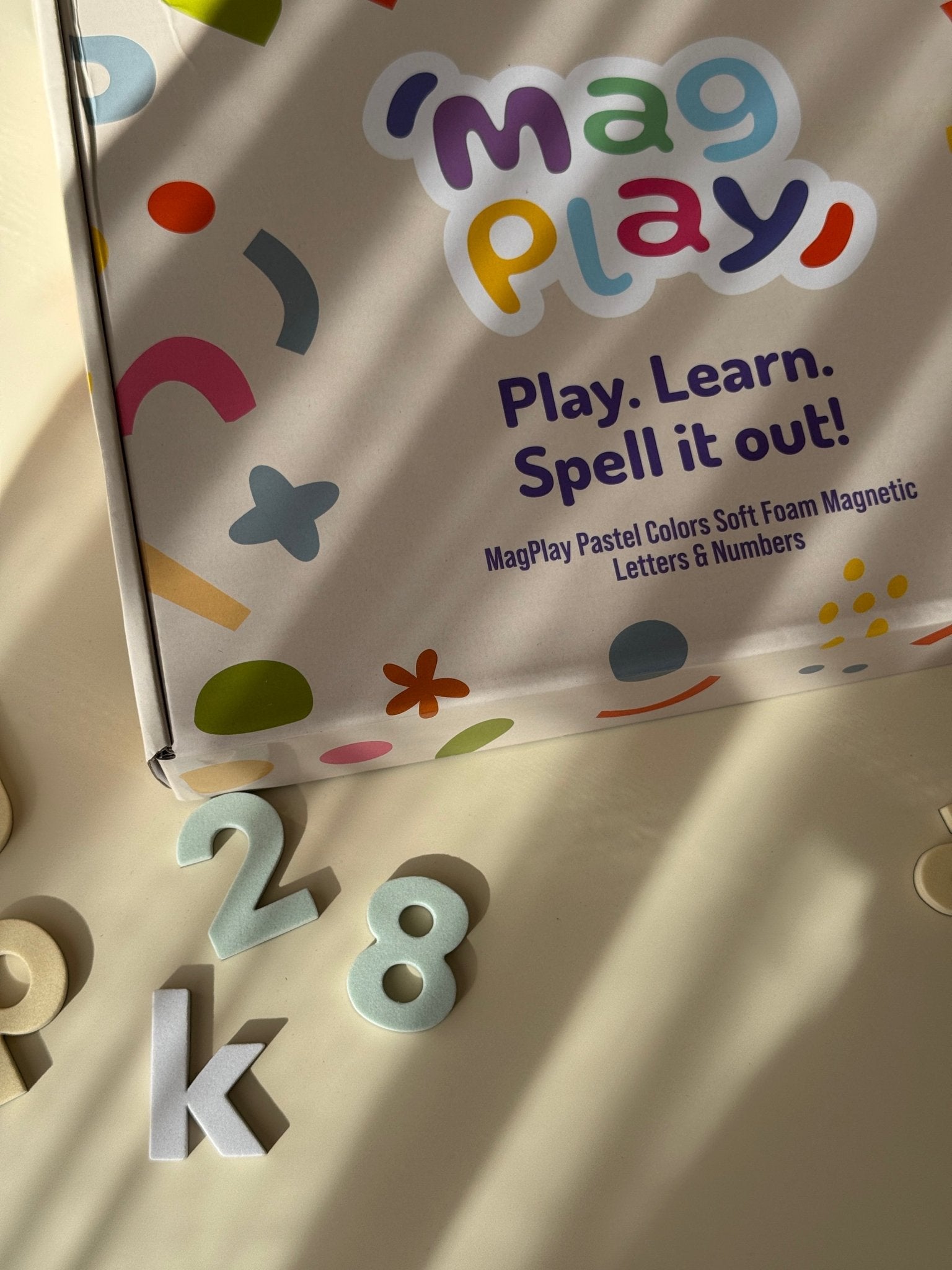 MagPlay Alphabet, Numbers &amp; Symbols Foam Magnetic Set: - MagPlay