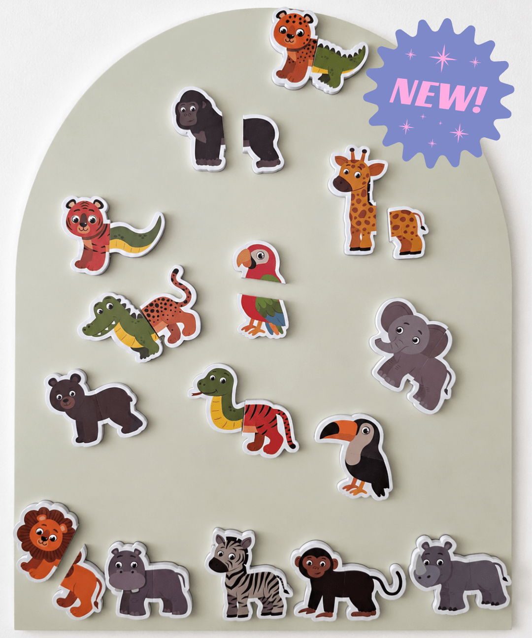 MagPlay Animals Heads & Tails - MagPlay