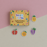 MagPlay Fruit Slices Magnet Set | Magnetic Matching Game for Toddlers - MagPlay