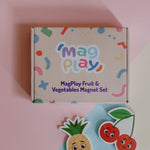 MagPlay Fruit & Vegetables Magnet Kit - MagPlay