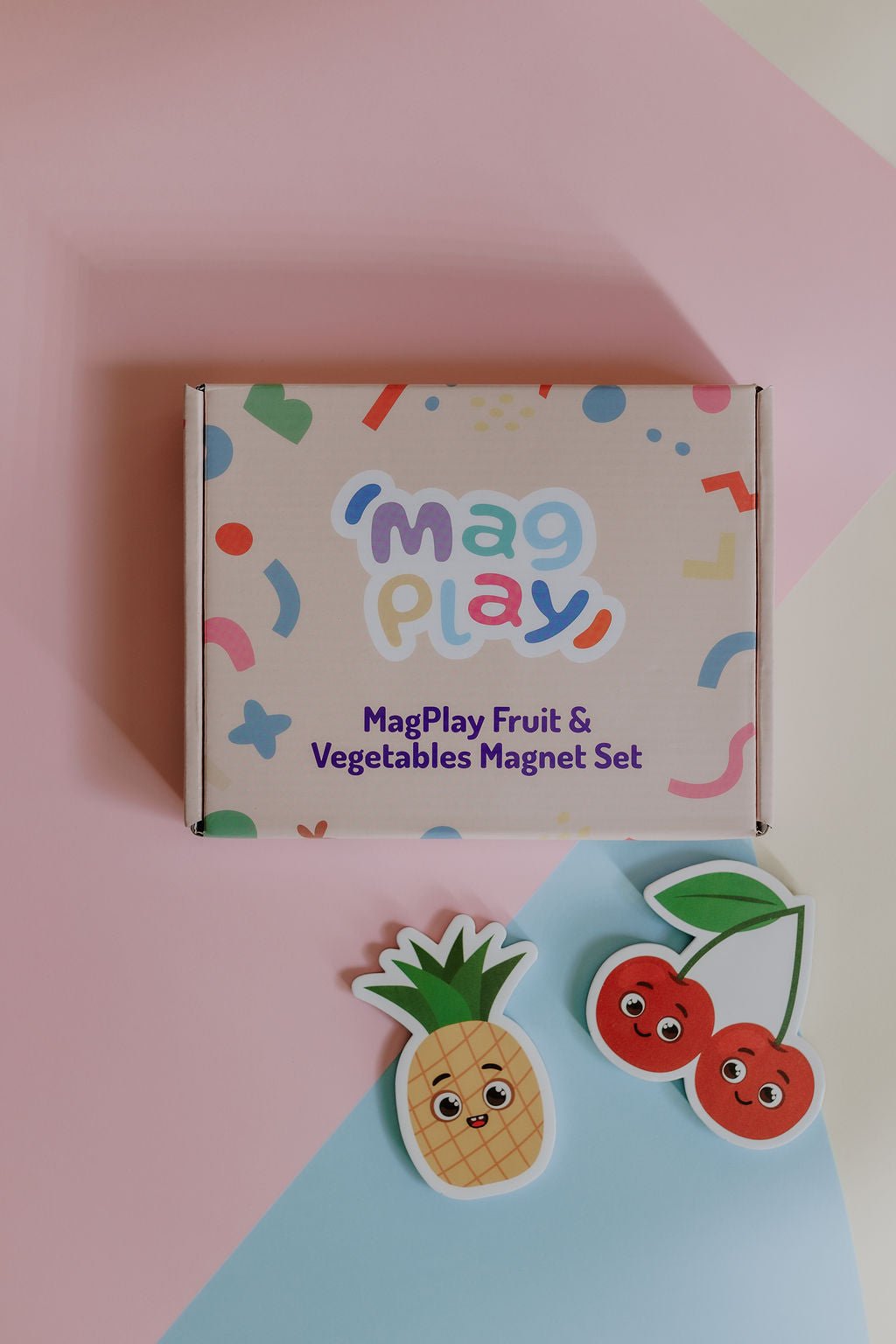 MagPlay Fruit & Vegetables Magnet Kit - MagPlay
