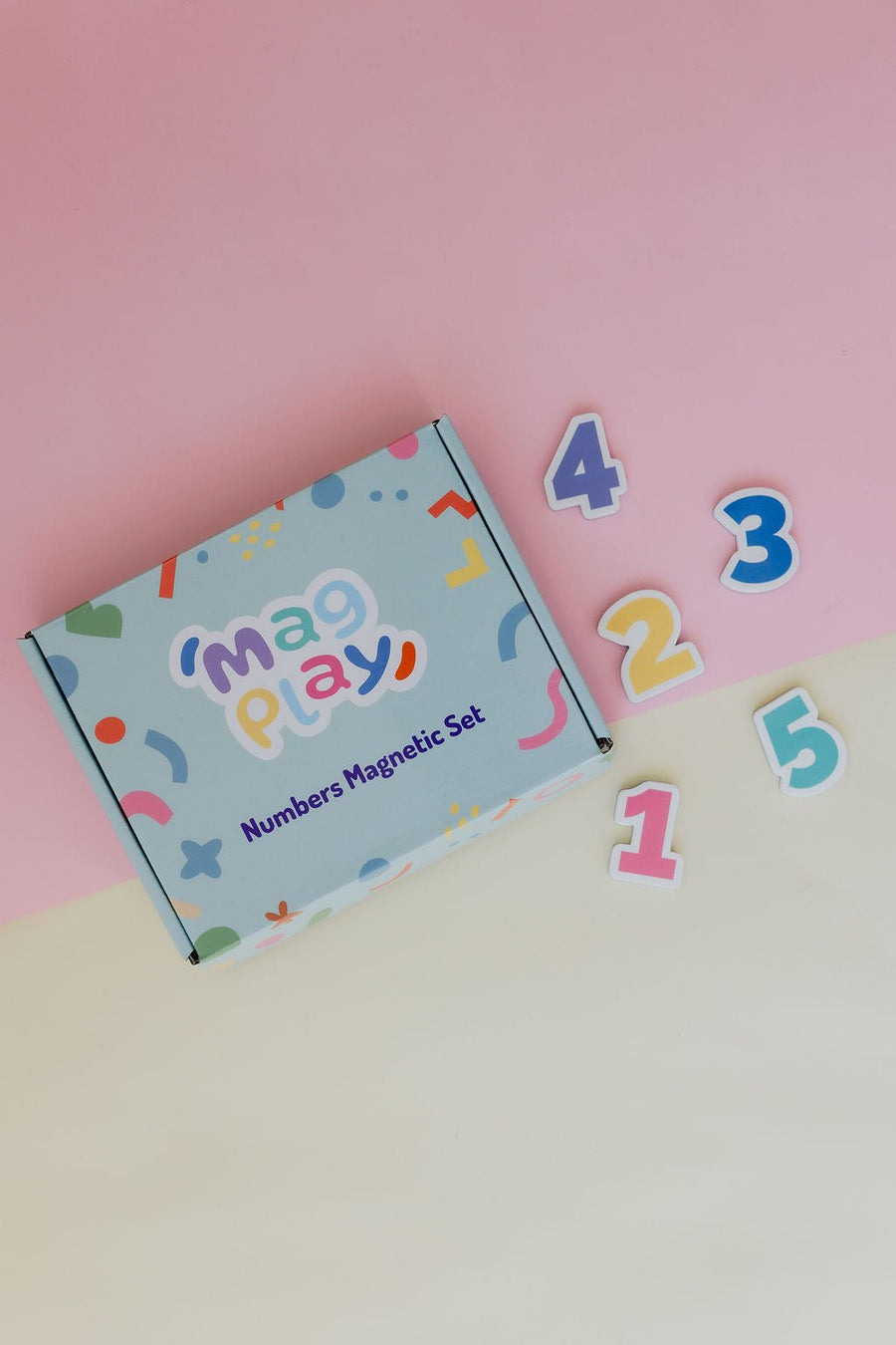 MagPlay Numbers Magnet Set | Magnetic Numbers for Counting