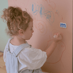 MagPlay Wall + Board Bundle with magnets and drawings