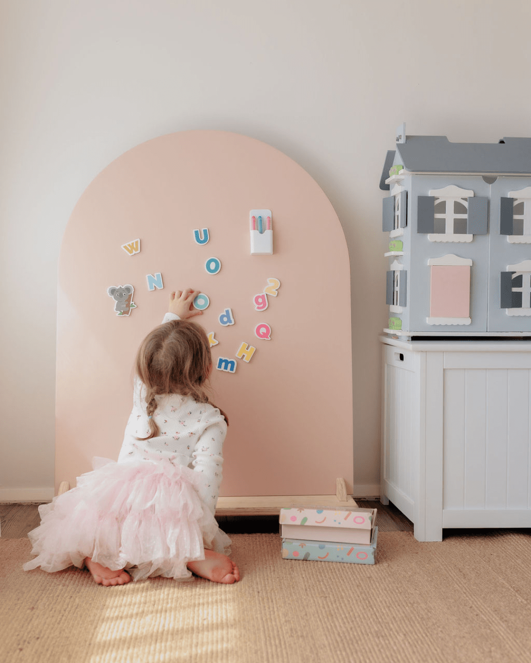 MagPlay Wall + Board + Stand Bundle magnetic decal and board