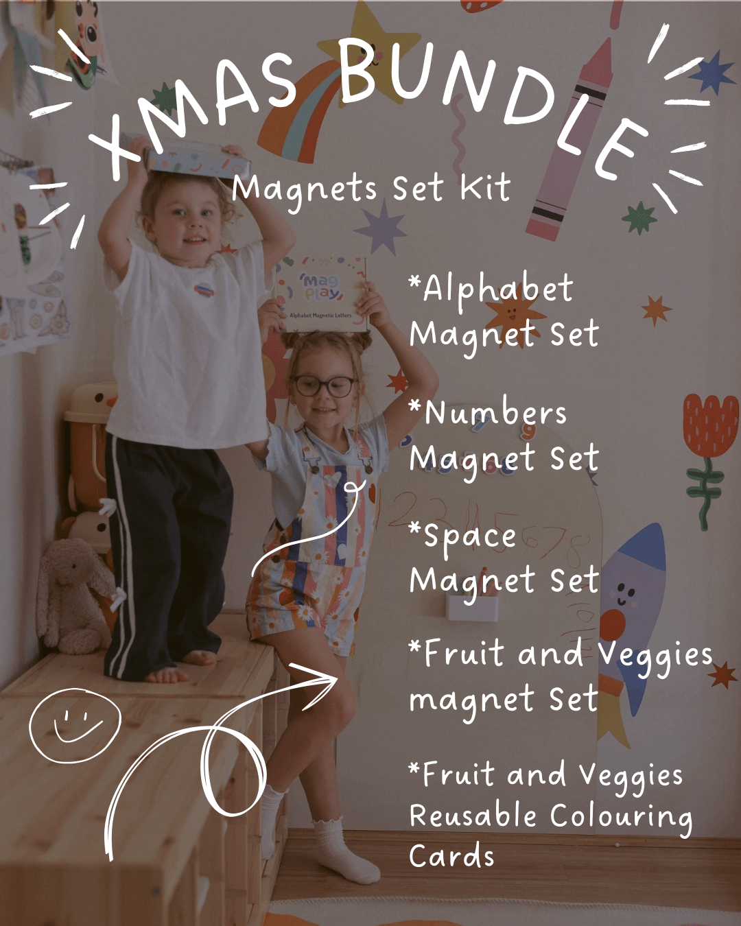 Xmas Bundle – Learning Through Play Magnetic Set - MagPlay
